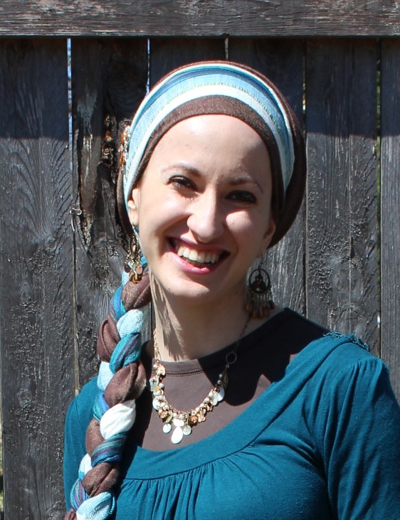 Wrapunzel Andrea Grinberg Pashmina Stripe Scarves Outift Teal Brown