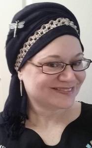 Covering my hair makes me feel prettier and stylish.  Anissa K. Fogel 