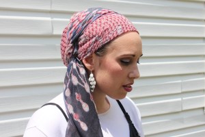 Beginner's Luck Easiest Wrap Wrapunzel Tichel